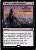 March of Wretched Sorrow 111 Rare Kamigawa: Neon Dynasty Magic: The Gathering NM