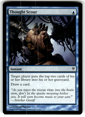 Thought Scour Duel Decks: Jace vs. Vraska 21 C Magic: The Gathering Near Mint