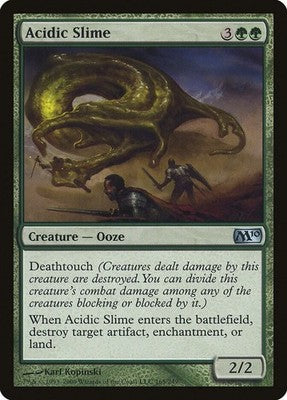 Acidic Slime M10 165 NM Magic: The Gathering