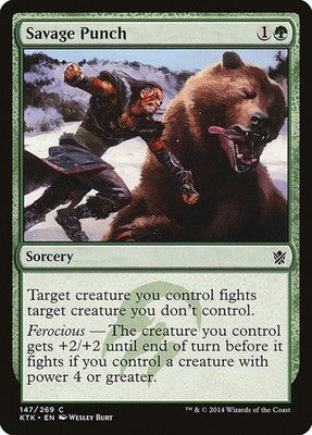 Savage Punch KTK 147 NM Magic: The Gathering