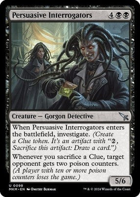 Persuasive Interrogators MKM 98 Foil NM Magic: The Gathering
