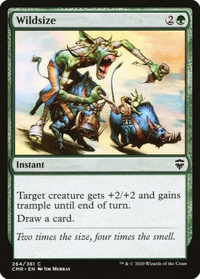 Wildsize CMR 264 NM Magic: The Gathering