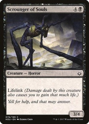 Scrounger of Souls HOU 76 NM Magic: The Gathering
