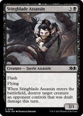 Stingblade Assassin WOE 109 NM Magic: The Gathering
