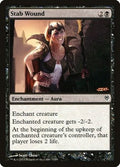 Stab Wound DDM 72 NM Magic: The Gathering