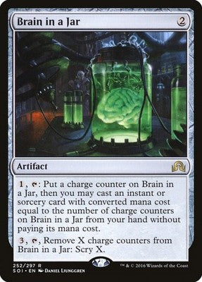 Brain in a Jar SOI 252 NM Magic: The Gathering