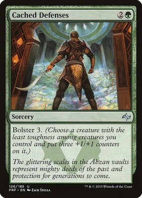 Cached Defenses FRF 126 NM Magic: The Gathering