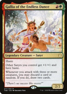 Gallia of the Endless Dance THB 217 NM Magic: The Gathering