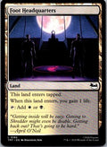 Foot Headquarters 0185 Land Teenage Mutant Ninja Turtles Magic: The Gathering NM