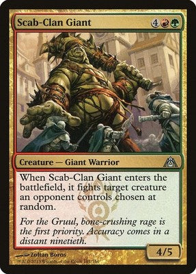 Scab-Clan Giant DGM 101 NM Magic: The Gathering