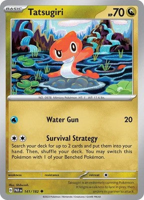 Tatsugiri 141/182 SV04: Paradox Rift Pokémon TCG