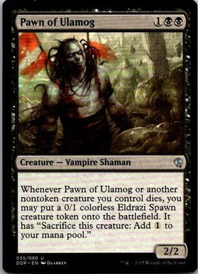 Pawn of Ulamog 55 Duel Decks: Zendikar vs. Eldrazi Magic: The Gathering NM