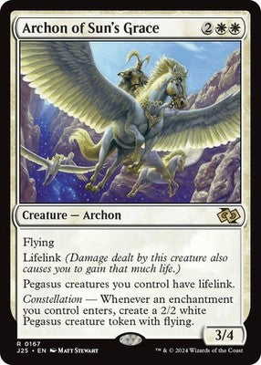 Archon of Sun's Grace J25 167 NM Magic: The Gathering