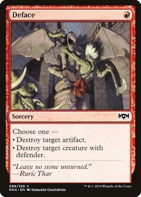 Deface RNA 98 NM Magic: The Gathering