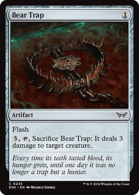 Bear Trap DSK 243 NM Magic: The Gathering
