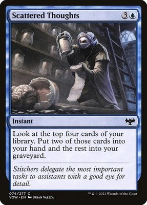 Scattered Thoughts VOW 74 LP Magic: The Gathering