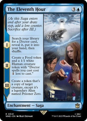 The Eleventh Hour WHO 41 NM Magic: The Gathering