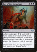 Cry of the Carnarium RNA 70 NM Magic: The Gathering