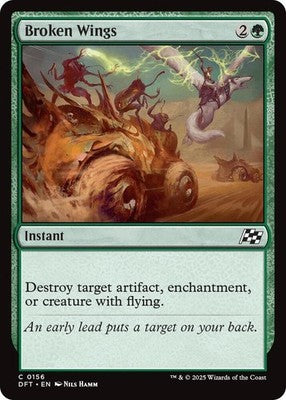 Broken Wings DFT 156 Foil NM Magic: The Gathering