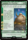 Summon: Fat Chocobo FIN 202 NM Magic: The Gathering