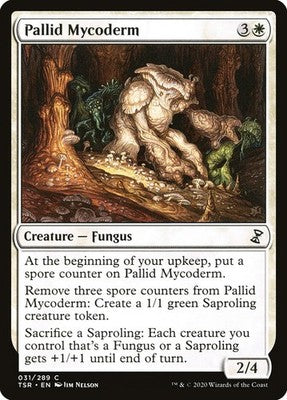 Pallid Mycoderm TSR 31 NM Magic: The Gathering