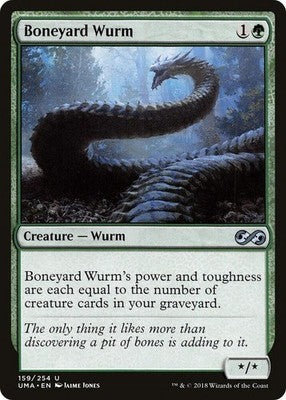 Boneyard Wurm UMA 159 NM Magic: The Gathering