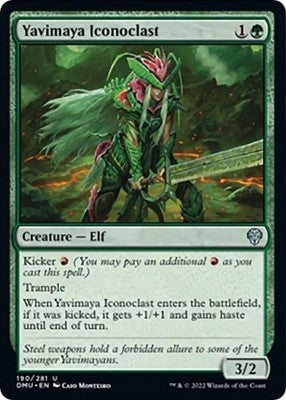 Yavimaya Iconoclast DMU 190 NM Magic: The Gathering