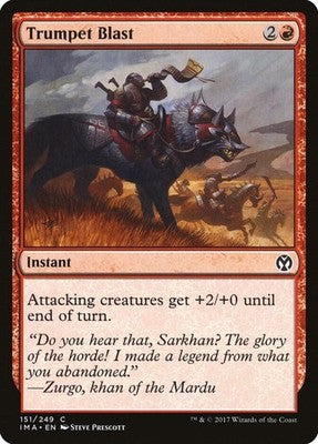 Trumpet Blast IMA 151 NM Magic: The Gathering