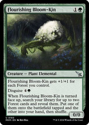 Flourishing Bloom-Kin MKM 160 NM Magic: The Gathering