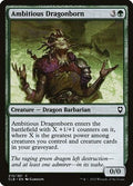 Ambitious Dragonborn CLB 213 NM Magic: The Gathering