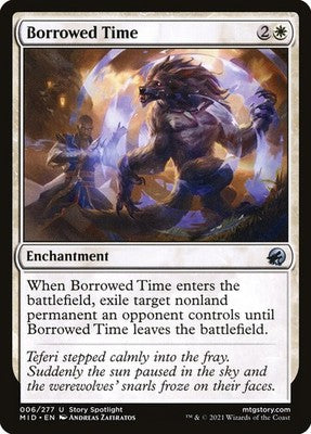 Borrowed Time MID 6 NM Magic: The Gathering
