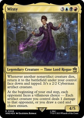 Missy WHO 8 Foil NM Magic: The Gathering