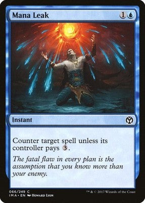 Mana Leak IMA 66 NM Magic: The Gathering