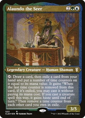 Alaundo the Seer CLB 523 Foil NM Magic: The Gathering