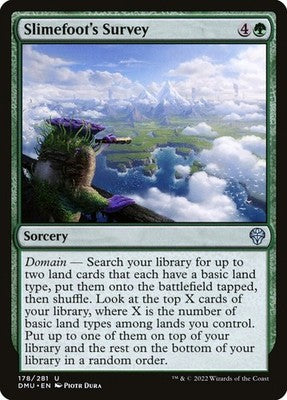 Slimefoot's Survey DMU 178 NM Magic: The Gathering