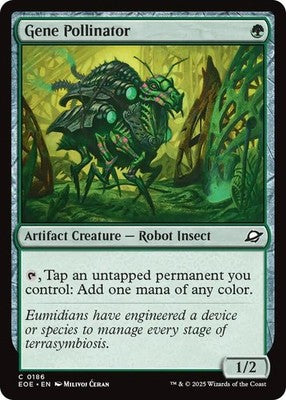 Gene Pollinator EOE 186 Foil NM Magic: The Gathering