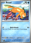 Buizel Obsidian Flames 048/197 Common Pokémon — English Near Mint