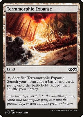 Terramorphic Expanse UMA 252 NM Magic: The Gathering