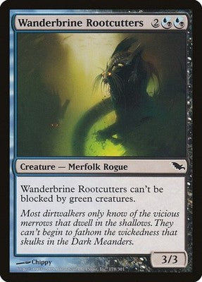 Wanderbrine Rootcutters SHM 178 LP Magic: The Gathering