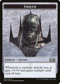 Garruk, Apex Predator Emblem TM15 14 NM Magic: The Gathering