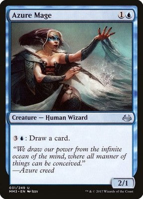 Azure Mage MM3 31 NM Magic: The Gathering