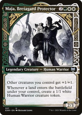 Maja, Bretagard Protector KHM 327 NM Magic: The Gathering