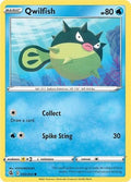 Qwilfish 060/264 SWSH08: Fusion Strike Reverse Holofoil Pokémon TCG