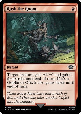 Rush the Room LTR 147 NM Magic: The Gathering