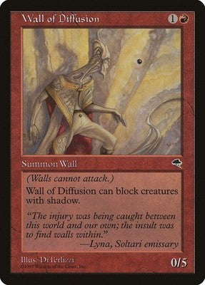Wall of Diffusion TMP 211 NM Magic: The Gathering