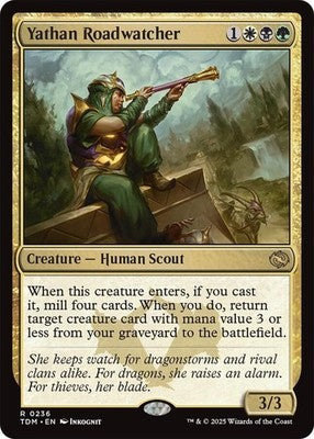 Yathan Roadwatcher TDM 236 NM Magic: The Gathering