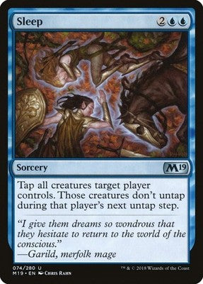 Sleep M19 74 NM Magic: The Gathering