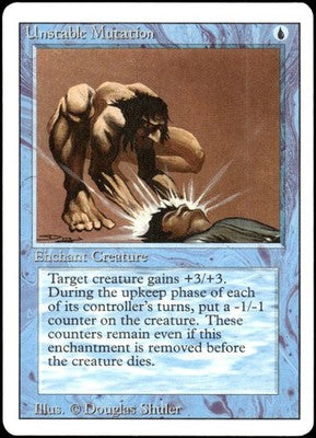 Unstable Mutation Revised Edition C Magic: The Gathering Lightly Played
