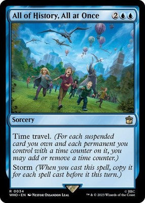 All of History, All at Once WHO 34 NM Magic: The Gathering