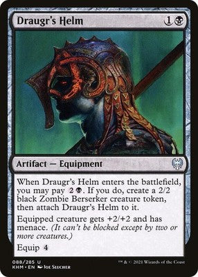 Draugr's Helm KHM 88 NM Magic: The Gathering